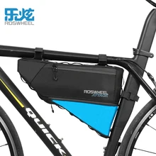 ROSWHEEL MTB bicycle bike front frame tube Triangle bag cycling bycicle accessories 2017 4L 100% waterproof In Stock
