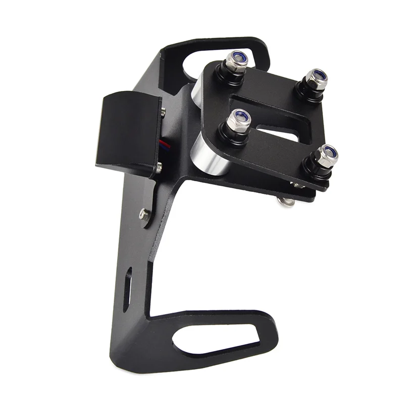 H2CNC Rear Tail Tidy Fender Eliminator Registration Plate Holder LED License Plate Light Lamp For Kawasaki Z800 Z 800 2013-2016