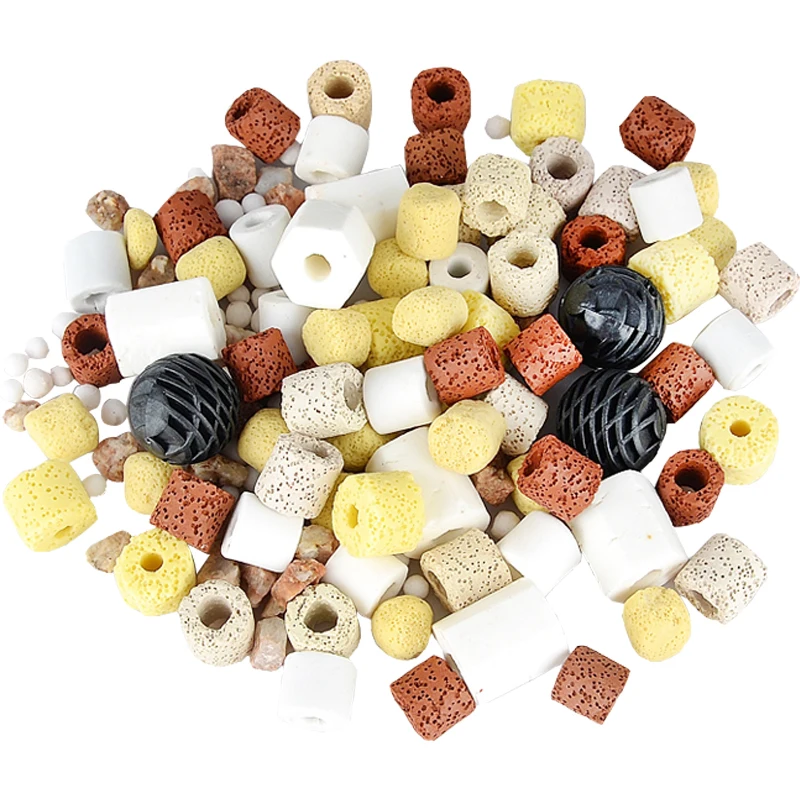 

Fish Tank Aquarium Filter Material Ceramic Ring Glass Ring Biochemical Bateria House Filter Media Aquarium accessories