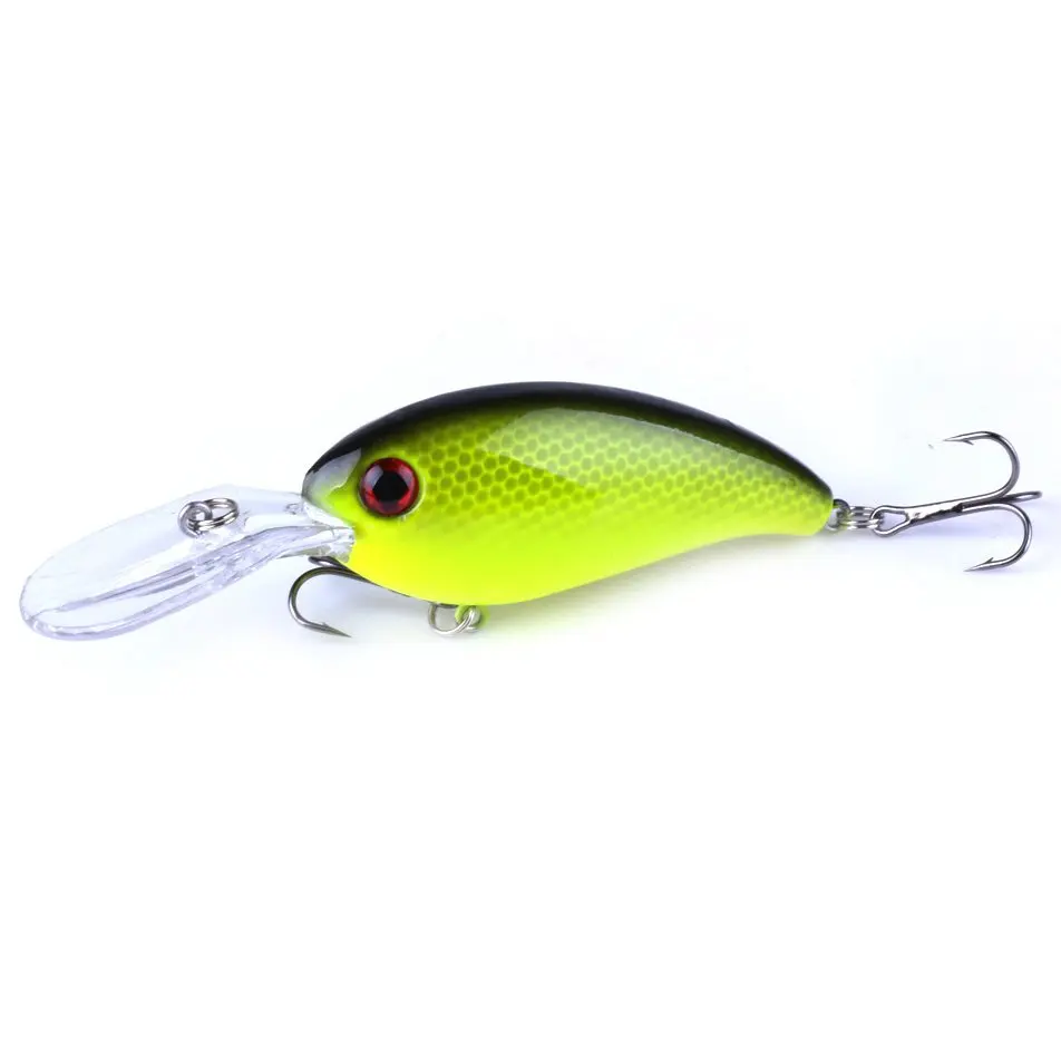 

HENG JIA Sea fishing road Asian rock bait 10cm / 14g bait Luya plastic bait, Yellow