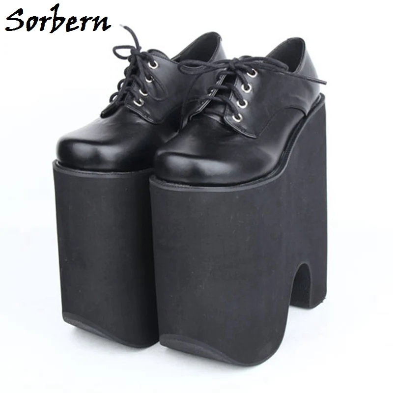 Sorbern High Heels Platform Pumps Spring Designer Brand Custom Color