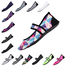 Женские Водонепроницаемые мокасины на плоской подошве; Легкие женские Мягкие прогулочные пляжные кроссовки; Летняя женская модная обувь для йоги; большие размеры