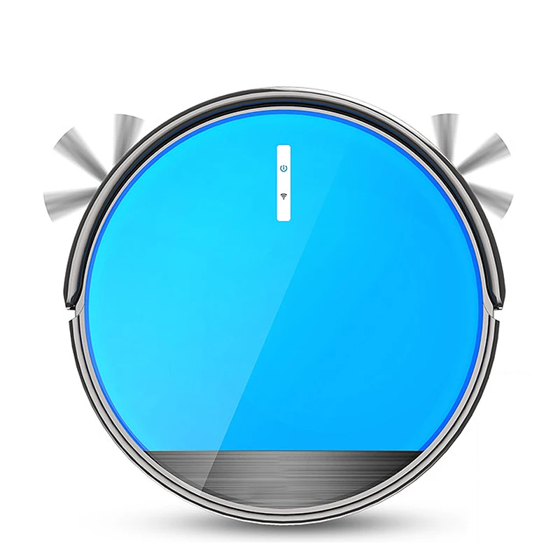 

Robotic Vacuum Cleaner Low Noise Slim Design Electric Control Water Tank Robot Aspirador with Boundary Magnetic
