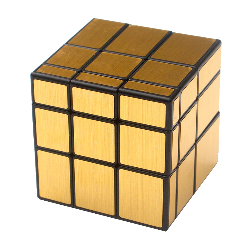 Moyu MofangjiaoShi мельница 3x3 зеркальный куб серебристый золотистый обучающая игрушка