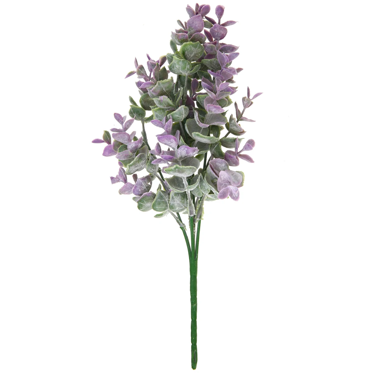 Искусственный Шелковый букет эвкалипта, искусственные листья цветов для свадебной вечеринки, украшения для дома, зеленые ветви - Цвет: Purple