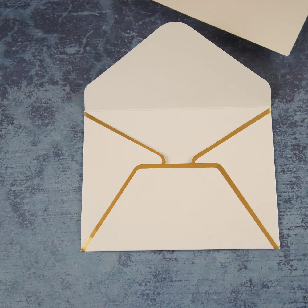 25 шт. золотые складные карты для дня рождения|message card|folding cardscard folding |