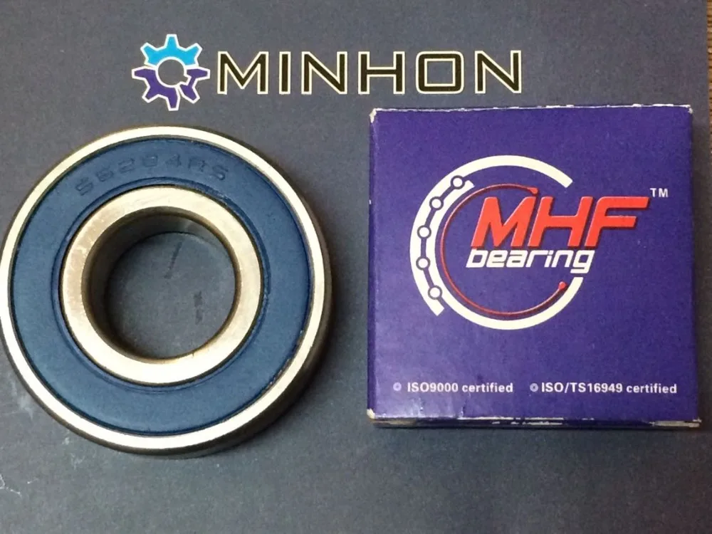 

1PC Stainless Steel SS6204-2RS MHF Miniature Ball Bearing ABEC-3 Size 20*47*14 mm Best and Lowest Price High Performance