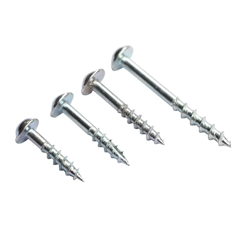 

100PCS/LOT ST4-20/25/38 Self-tapping Screw Self Tapping Screws for Pocket Hole Jig(for 12-45mm Thickness Board)