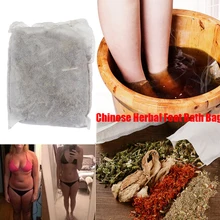 30 г китайская медицина, порошок для ванны для ног, набор натуральных трав, полынь, имбирь, шафран, уход за ногами, Детокс-массаж, похудение