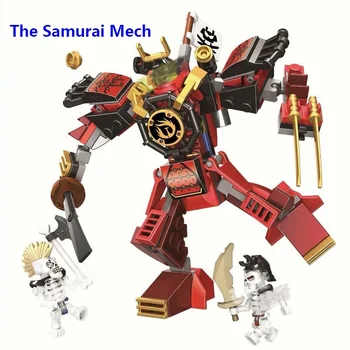 

New Ninja The Samurai Mech Samurai Robots Mode Compatible Ninjago 70665 Building Blocks Toys Bricks for Children Gift