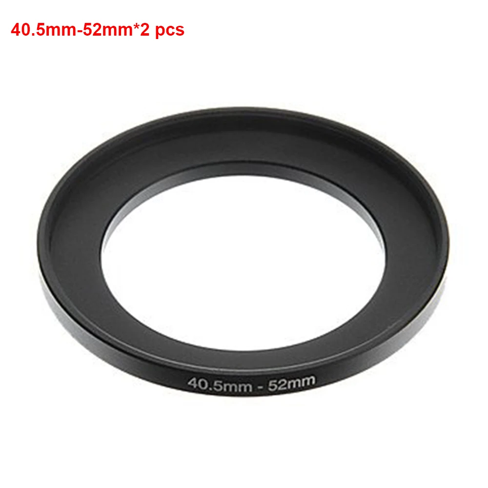 

JUST NOW High-quality 2PCS 40.5-52MM Step-Up Ring Filter Adapter (40.5MM Lens to 52MM Accessory) (2 PCS Ring Filter Adapter)