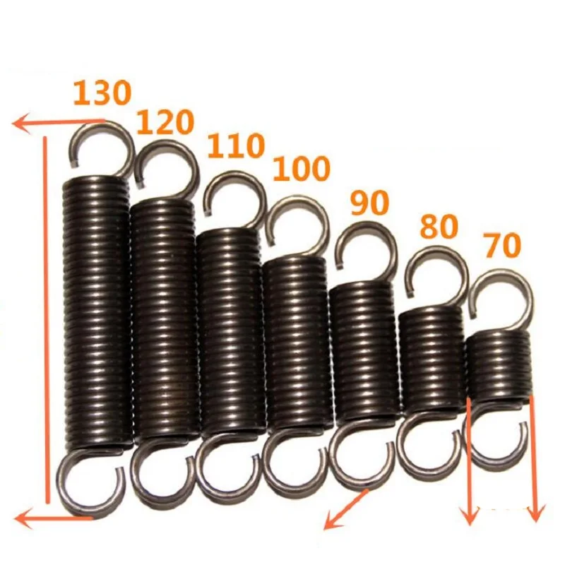 Tension spring with a hook extension spring 3 * 20 * long 100mm X20in
