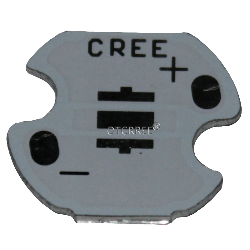 Cree XPE XP-E/ХТЕ XT-E/XPG XP-G 3535 светодиодный PCB Алюминий доска основа для отвода тепла пластины печатной платы 20/16/14/12/8 мм для DIY светильник