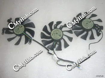 

For Set Of 3pcs Zotac GTX980Ti OC For EVERFLOW T129215SM DC12V 0.25A 4Pin 3*4Wire Graphics Card Cooling Fan