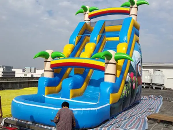 

(China Guangzhou) manufacturers selling inflatable slides, inflatable castles, Pool slides CB-04