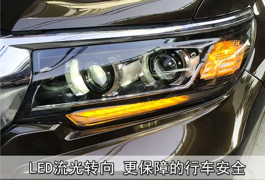 HID 2017 ~ 2019 автомобильный Стайлинг для фар Prado Cruiser vios RAV4 camry Hiace sienna yaris Tacoma