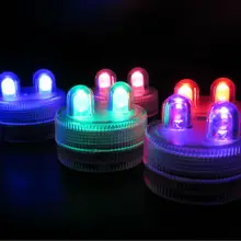 Фабрика поставщика коробка 100 Погружные светильники II с 2 супер яркий светодиодный свет~ смешанных расцветок