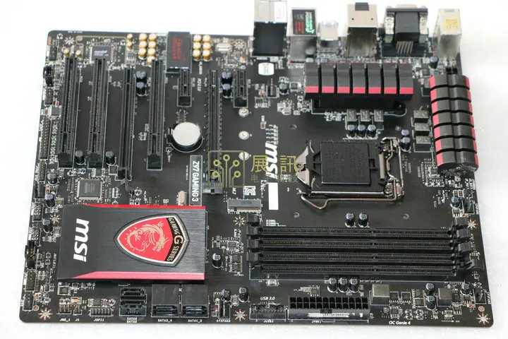  Free shipping original motherboard for MSI Z97 GAMING 3 LGA 1150 DDR3 for i3 i5 i7 cpu 32GB USB3.0 