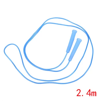 

1Pc 2.4m Speed Adjustable Jump Rope Fitness Sport Exercise Wire Skipping Cross Fit Student Kids