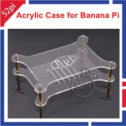 Прозрачный акриловый Футляр прозрачной оболочкой корпус для Banana Pi M1 BPI-M2 Banana Pi M3 Banana Pi M1 +
