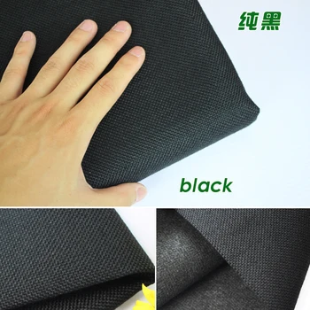 

Black Coated Linen Fabric Sofa Cushion Fabirc DIY Craft Sewing Cloth Outdoor Linen Blend Fabric Upholstery 58" wide -Per yard