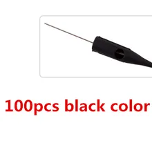 100 шт 5RL одноразовый Перманентный макияж татуировки Советы бровей долговременного тату макияжа иглы наконечник питания
