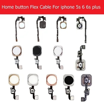 

Home Button Flex Cable Assembly For iPhone 5S SE 6 6s 7 8 Plus Home Button Screen On Contral Flex Cable Replacement Repair Parts