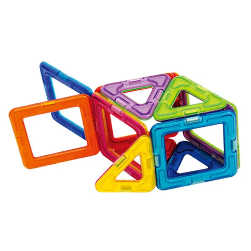 Магнитные 66 шт. 92 Magformers строительные блоки игрушки DIY 3D дизайнерские развивающие