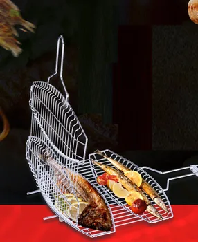 

stainless BBQ Mesh grill net BBQ Grill wire mesh high quality picnic food covers nickel Picnic mesh