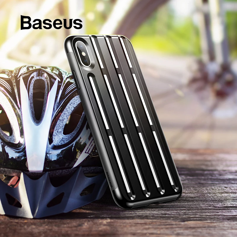 

Baseus Armor Case For iPhone Xs Max XR 2018 Soft Silicone Plastic Hybrid Phone Case For iPhone Xs Max XR Cover