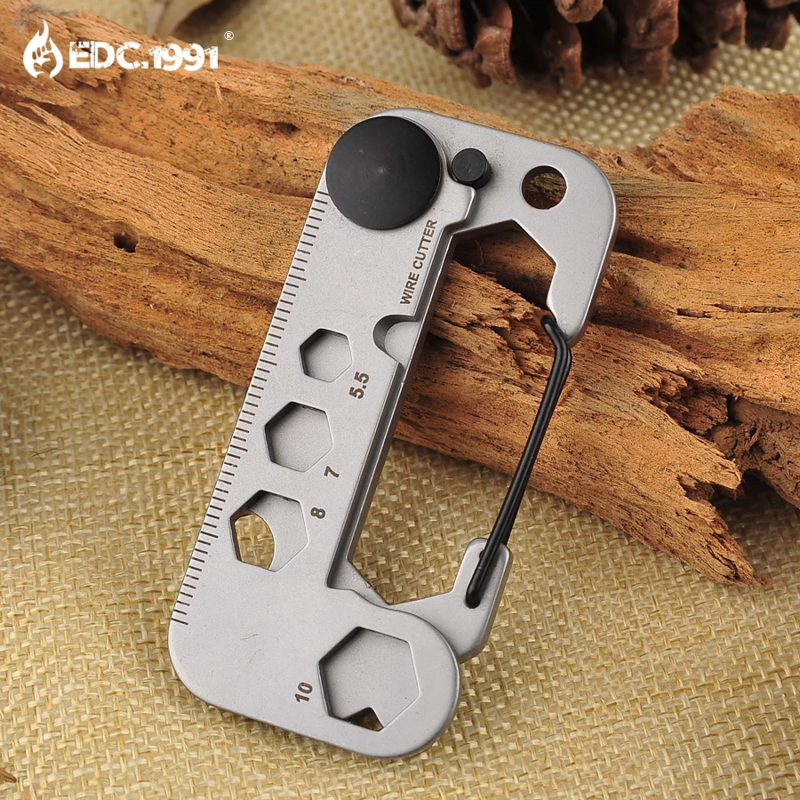 Multi função de Ferramenta de Aço Inoxidável ao ar 420 Aço Livre Portátil Inoxidável Edc Ferramenta Multitools Keychain Camping Survival Engrenagem 2 420 de aço inoxidável ao ar livre