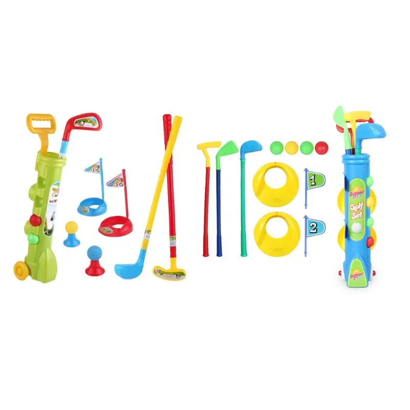 

1 Set Children Sports Mini Simulation Golf Club Set Outdoor Indoor Parent-child Interactive Fitness Toys for Boys Girls