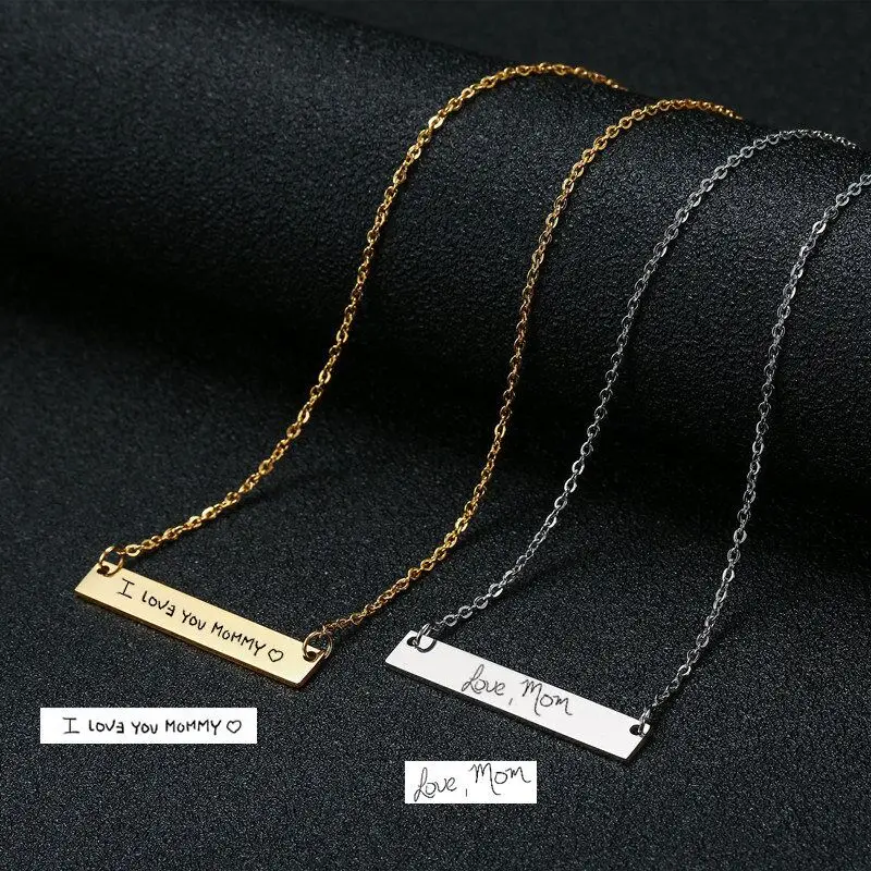 mother's day name necklace