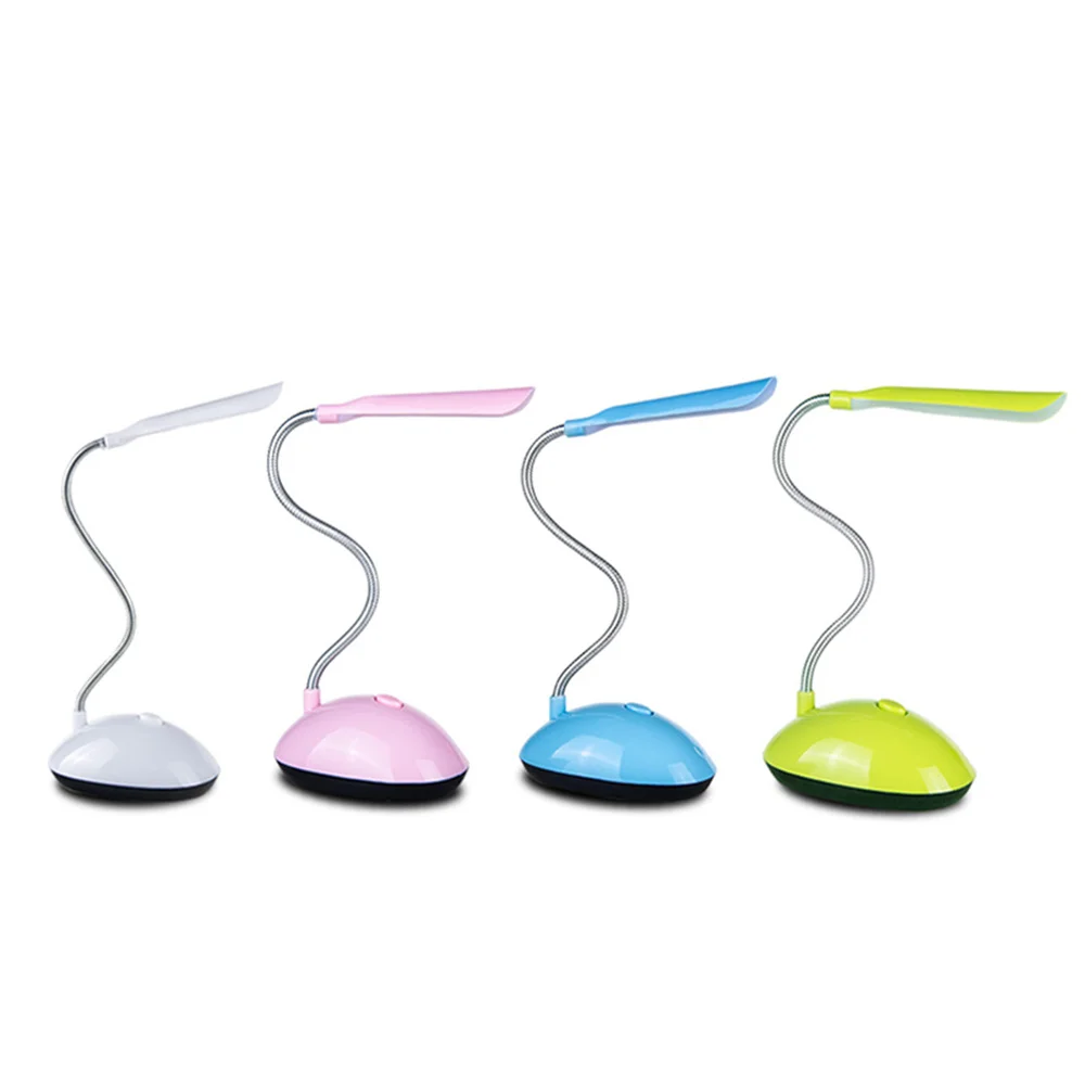 

Flexible 4 LED Desk Lamp Children Eye Protection Student Study Reading Lamp Light Luminaria LED Table Lamp AAA Battery Powered