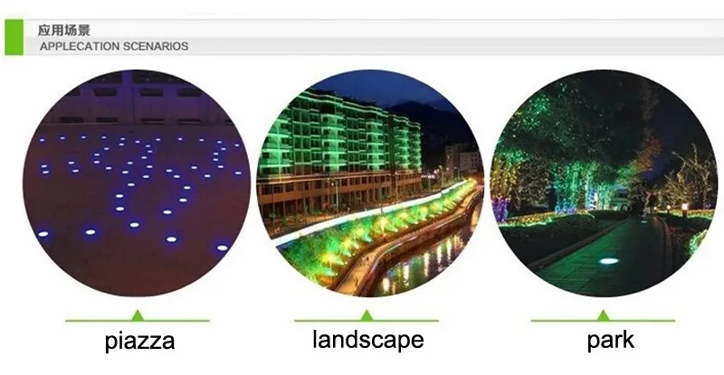 Conduziu a Iluminação ao ar Alta Potência Livre Branco Quente Frio Lâmpadas Led Subterrâneas Enterrado 10 Pçs - Lote Dc12v 10w 9 Cheap Lâmpadas subterrâneas