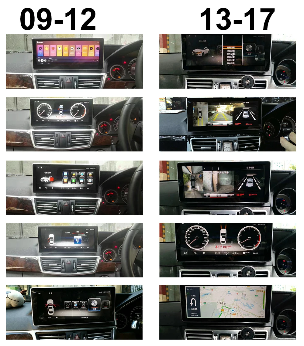 Clearance Liandlee Car Multimedia Player NAVI For Mercedes Benz MB E A207 C207 Right Hand Drive RHD CarPlay TPMS Stereo GPS Navigation 4