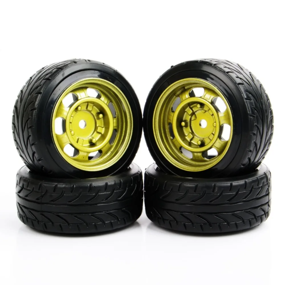 4 шт./компл. 12 Hex RC Parts PP0292 + PP0147 1:10 плоские шины для дрифта и колеса масштаба 1/10 HPI HSP