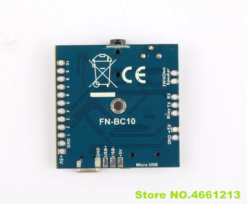 1 шт.) FN-BC10 10 кнопок срабатывает MP3 звуковой модуль 10 триггерных входов MP3-плеер звуковая плата