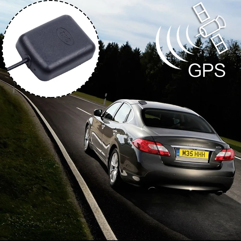 

Strengthen Signal GPS Receiver 3 Meters Car GPS Antenna SMA Conector Motorcycle Auto GPS Accessories 1575.42MHz