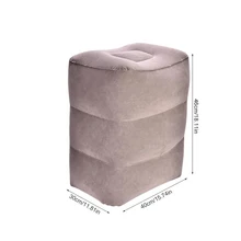 Дорожная надувная подушка для ног регулируемая высота переносная подушка для ног Подушка сумка для переноски самолета домашняя машина офисная нога