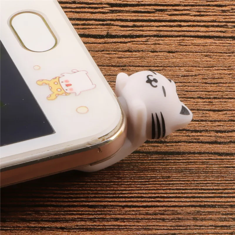 Cute Cat Dust Plug Earphone Jack Plug For iPhone 8Plus