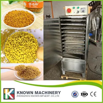 

Electric pollen dryer machine with 20 kg/hour capacity