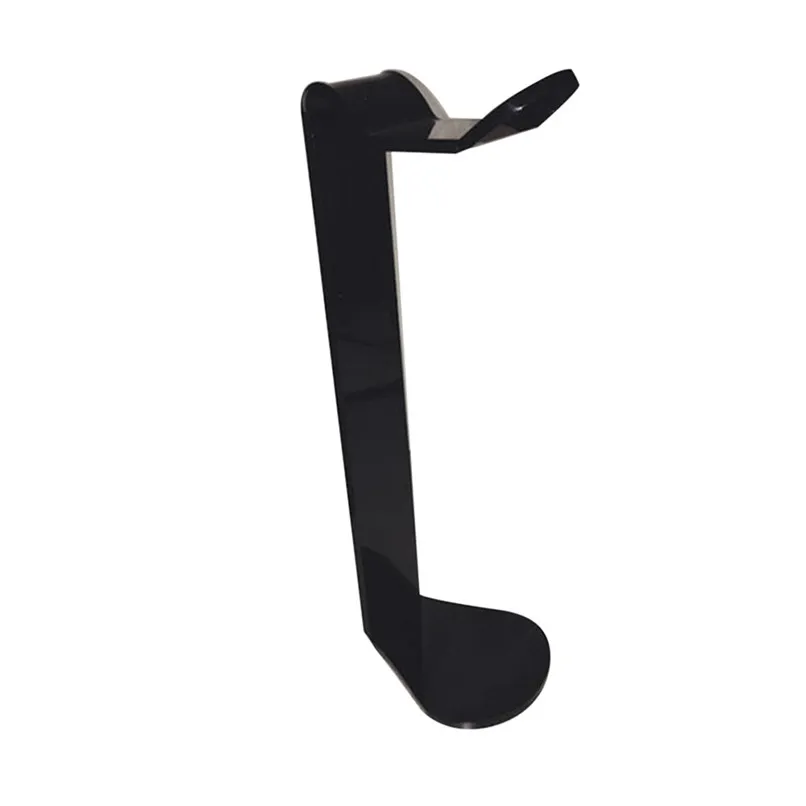 

Convenient Acrylic Earphone Headset Hanger Holder Headphone Desk Display C-Shape Stand 250mm Solid Universal H7TY0