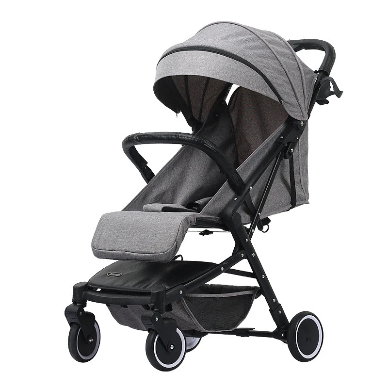 

Light weight folding Baby stroller for children 2 in 1 Can sit and lie down Travel system pushchair pram bebek arabasi