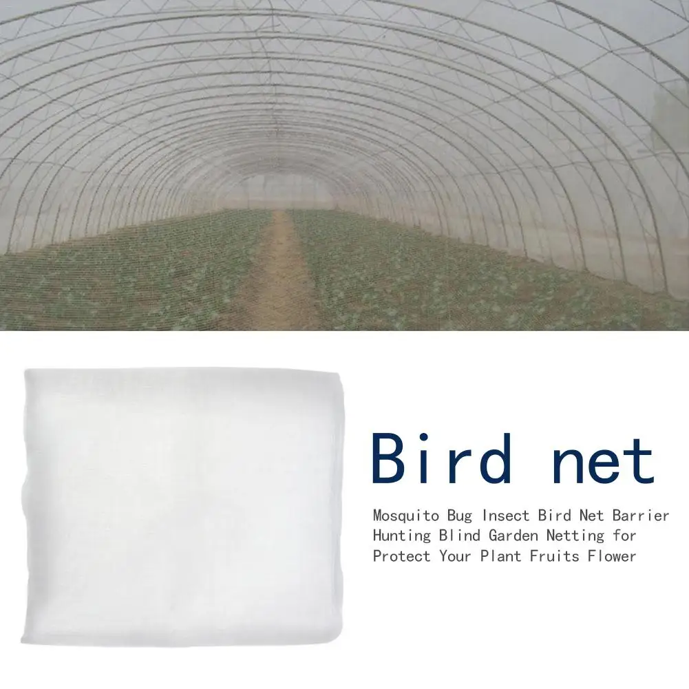 

Bug Insect Bird Net Barrier Vegetables Fruits Flowers Plant Protection Greenhouse Garden Netting LBShipping