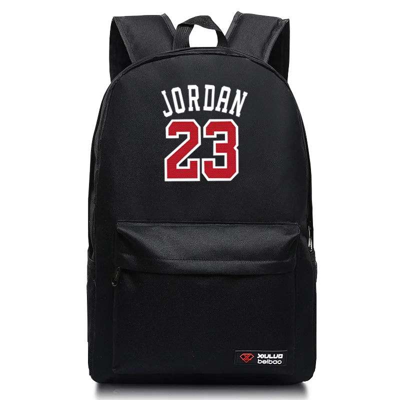 

Jordan23 backpack for teenagers printed backpacks canvas schoolbags for teenagers candy colors Unisex Mochila