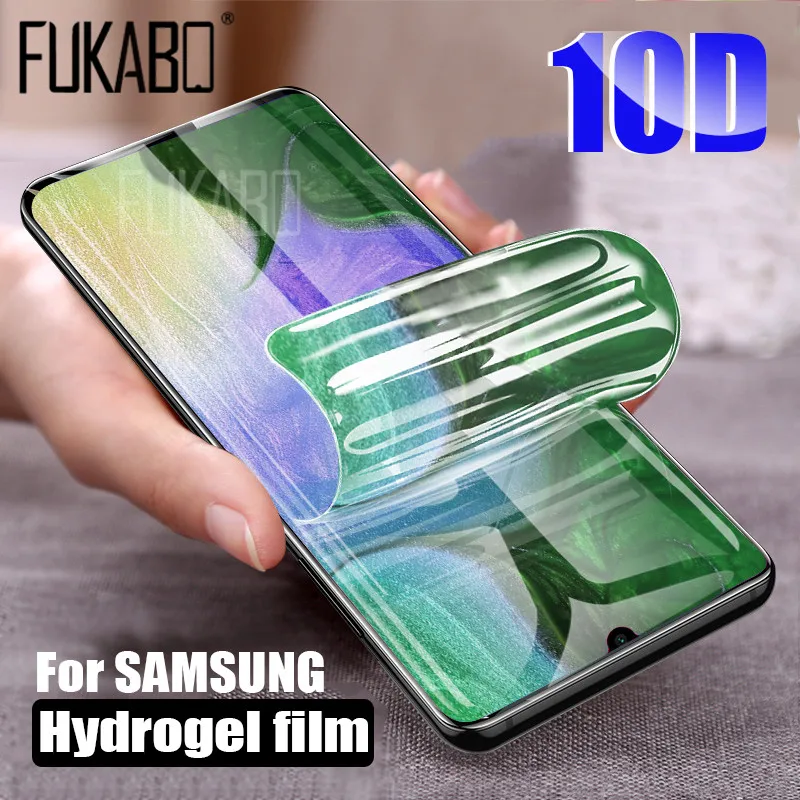 

10D Screen Protector For Samsung Galaxy S10 S9 S8 Plus S10e Note 9 8 Hydrogel For Samsung A7 2018 A5 2017 S7 EDGE soft Film