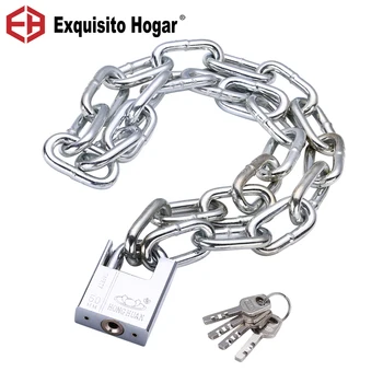 

Chain Lock Anti-Theft Chain Lock Anti Shearing Iron Chain Lock Door Tricycle Motorcycle Lock Battery Car Chain Padlock