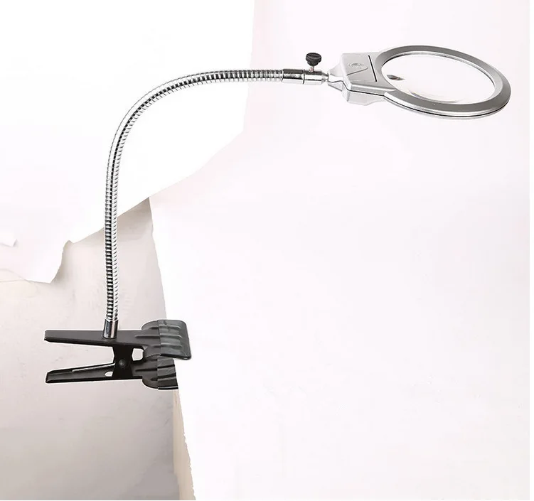 Comprar Lupa Lupa con luz led lupa de Los Joyeros lupa de Pie para bordado mano Amiga Lupa de reparación de vidrios