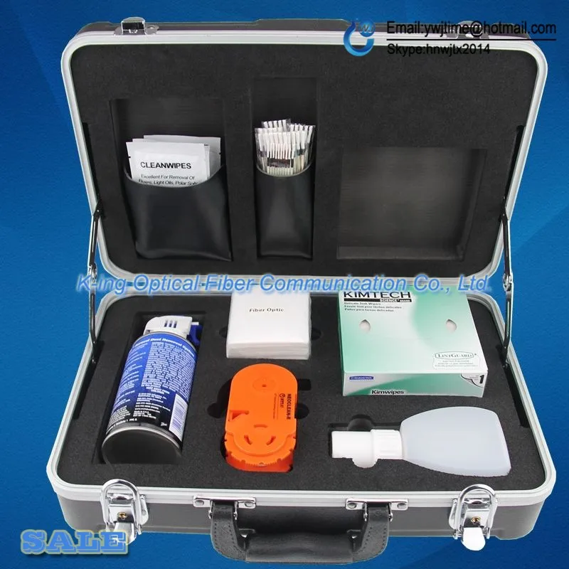 Волоконно-оптический Cleaning Kit KF-710C японский для очистки волокна пера ntt чистого хлопка тампоном Tool Kit компанией DHL